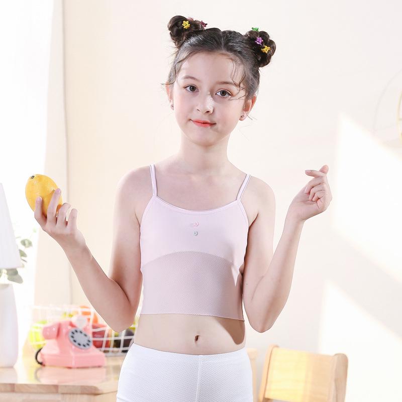 Breathable Girls Puberty Camisole Tank Top for Ages 9-15, Ideal Summer Innerwear for Elementary Students M (40-60 lbs)
Breathable Girls Puberty Camisole Tank Top for Ages 9-15, Ideal Summer Innerwear for Elementary Students M (40-60 lbs)