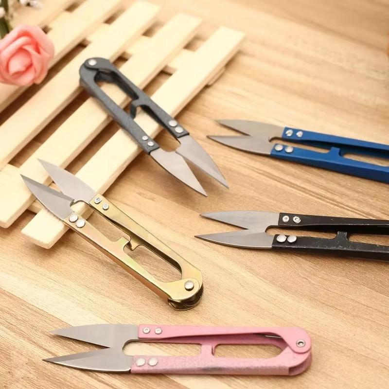 1/2/3/4pcs Multicolor Trimming Sewing Scissors Nippers U Shape Clippers Yarn Stainless Steel Embroidery craft Scissors Tailor
1/2/3/4pcs Multicolor Trimming Sewing Scissors Nippers U Shape Clippers Yarn Stainless Steel Embroidery craft Scissors Tailor