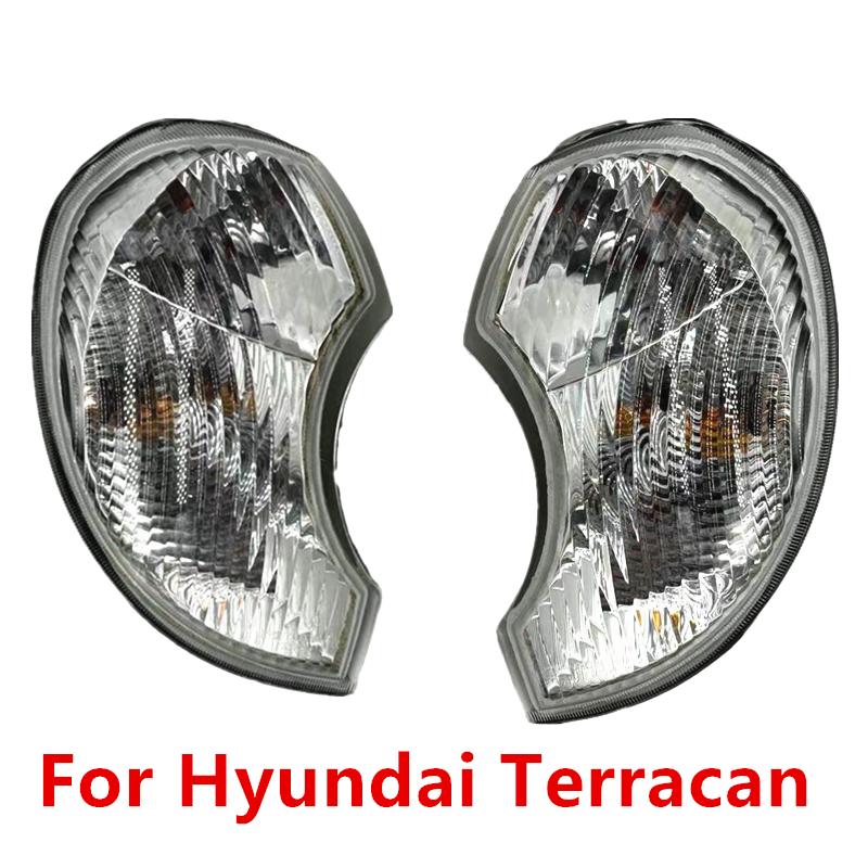 Headlamp with bulb For Hyundai Terracan 2001 2002 2003 2004 2005 2006 Front Corner light indicator Wide light Turn Signal lamp Left and Right
Headlamp with bulb For Hyundai Terracan 2001 2002 2003 2004 2005 2006 Front Corner light indicator Wide light Turn Signal lamp Left and Right