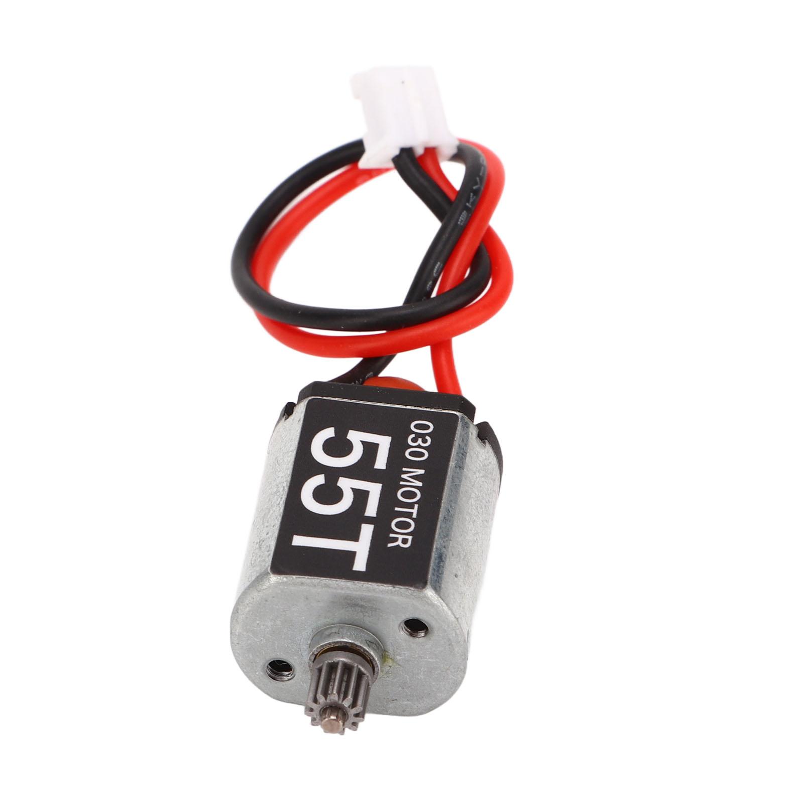 RC Car Motor Metal Low Noise Lightweight 030 55T Brushed Motor with 11T Gear for AXIAL SCX24 1/24
RC Car Motor Metal Low Noise Lightweight 030 55T Brushed Motor with 11T Gear for AXIAL SCX24 1/24