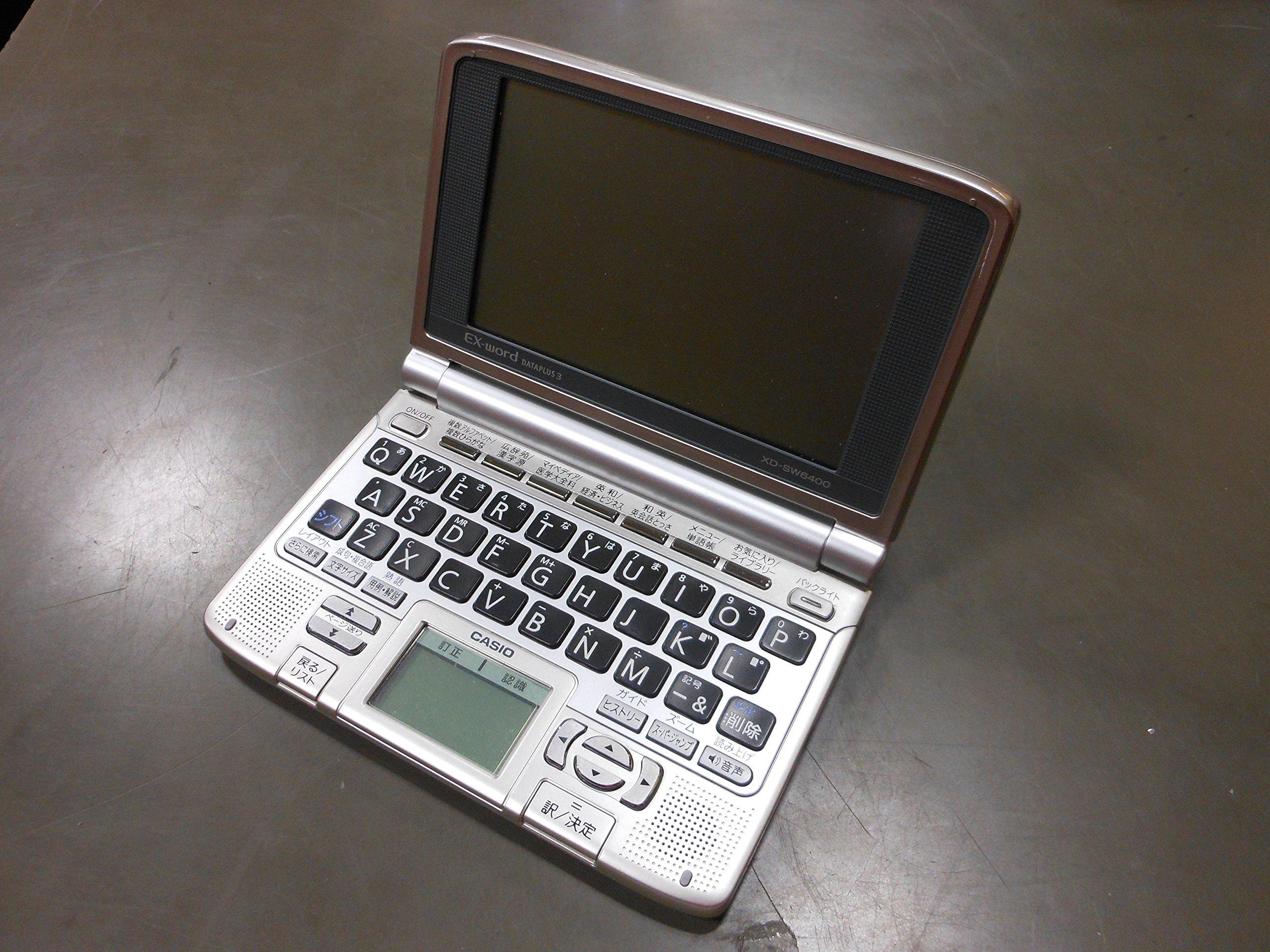 CASIO Ex-word Electronic Dictionary XD-SW6400 with Handwriting Panel, Voice Support, and 100 Contents
CASIO Ex-word Electronic Dictionary XD-SW6400 with Handwriting Panel, Voice Support, and 100 Contents