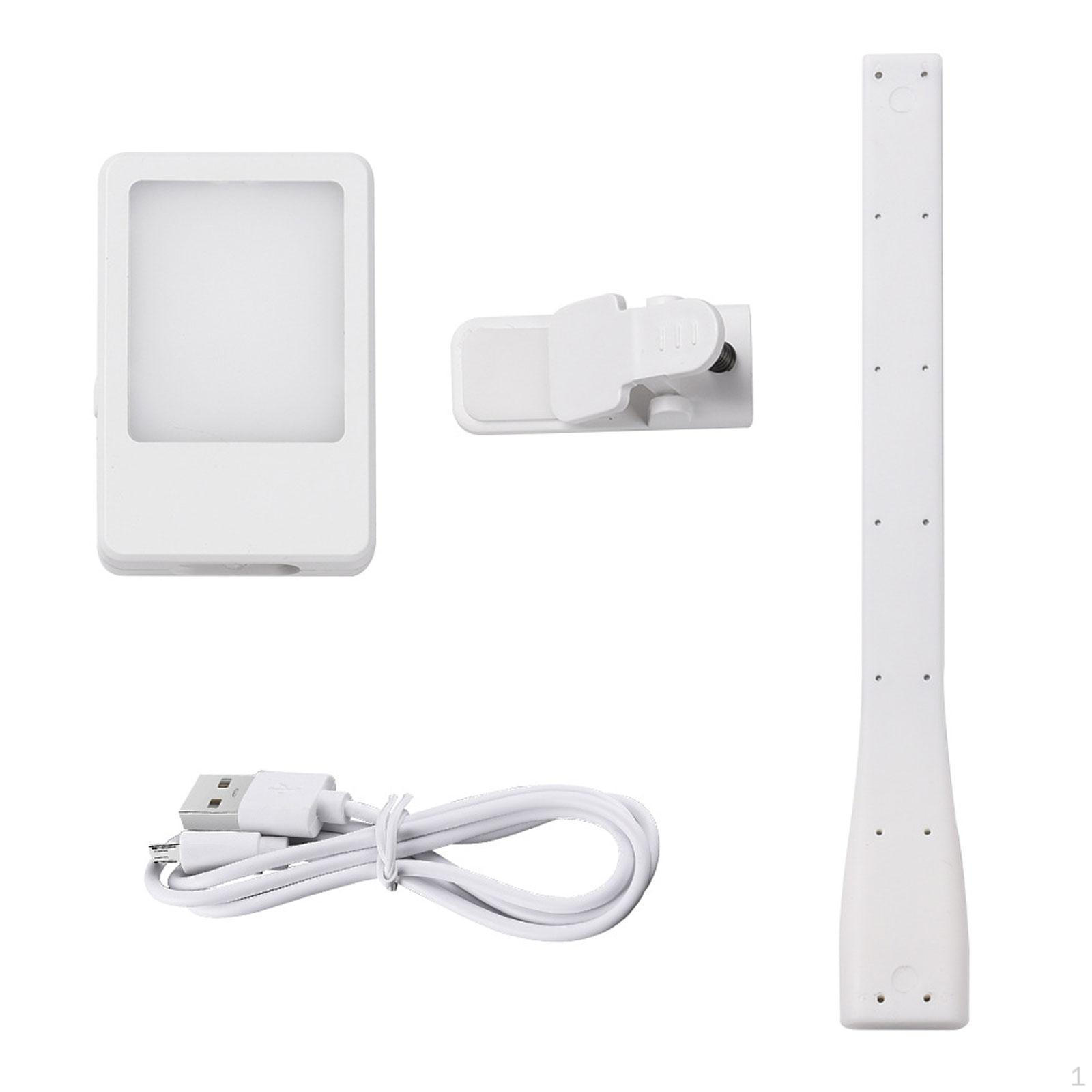 Clip on Book Flexible Mini Light, Rechargeable Reading Light Lamp for Women Men білий
Clip on Book Flexible Mini Light, Rechargeable Reading Light Lamp for Women Men білий
