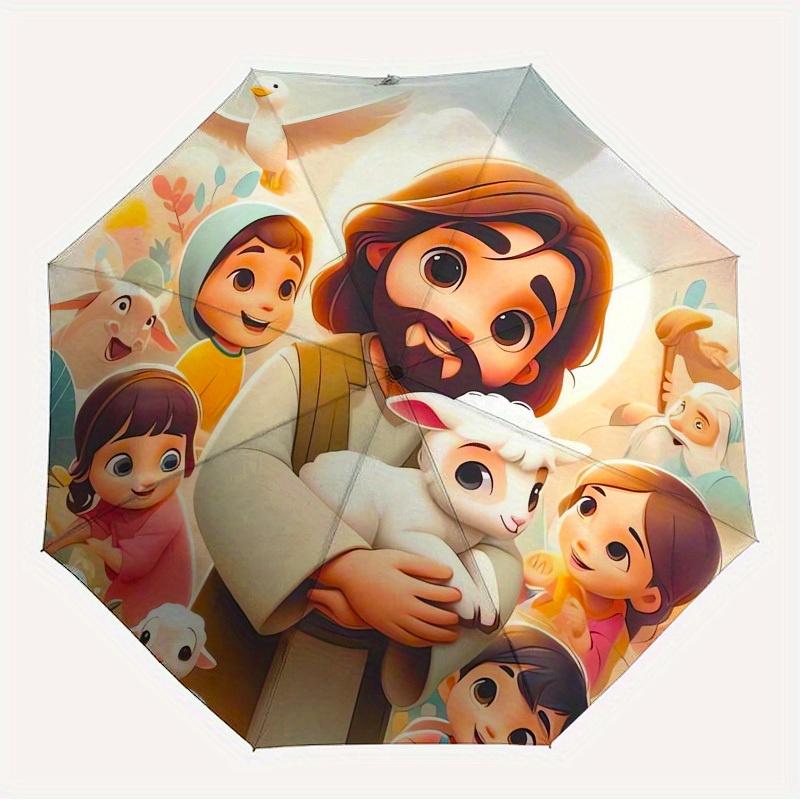 1pc Jesus, Children Themed High-quality Umbrella,Automatic Opening and Closing Umbrella,Multi-functional Umbrella G0811270
1pc Jesus, Children Themed High-quality Umbrella,Automatic Opening and Closing Umbrella,Multi-functional Umbrella G0811270