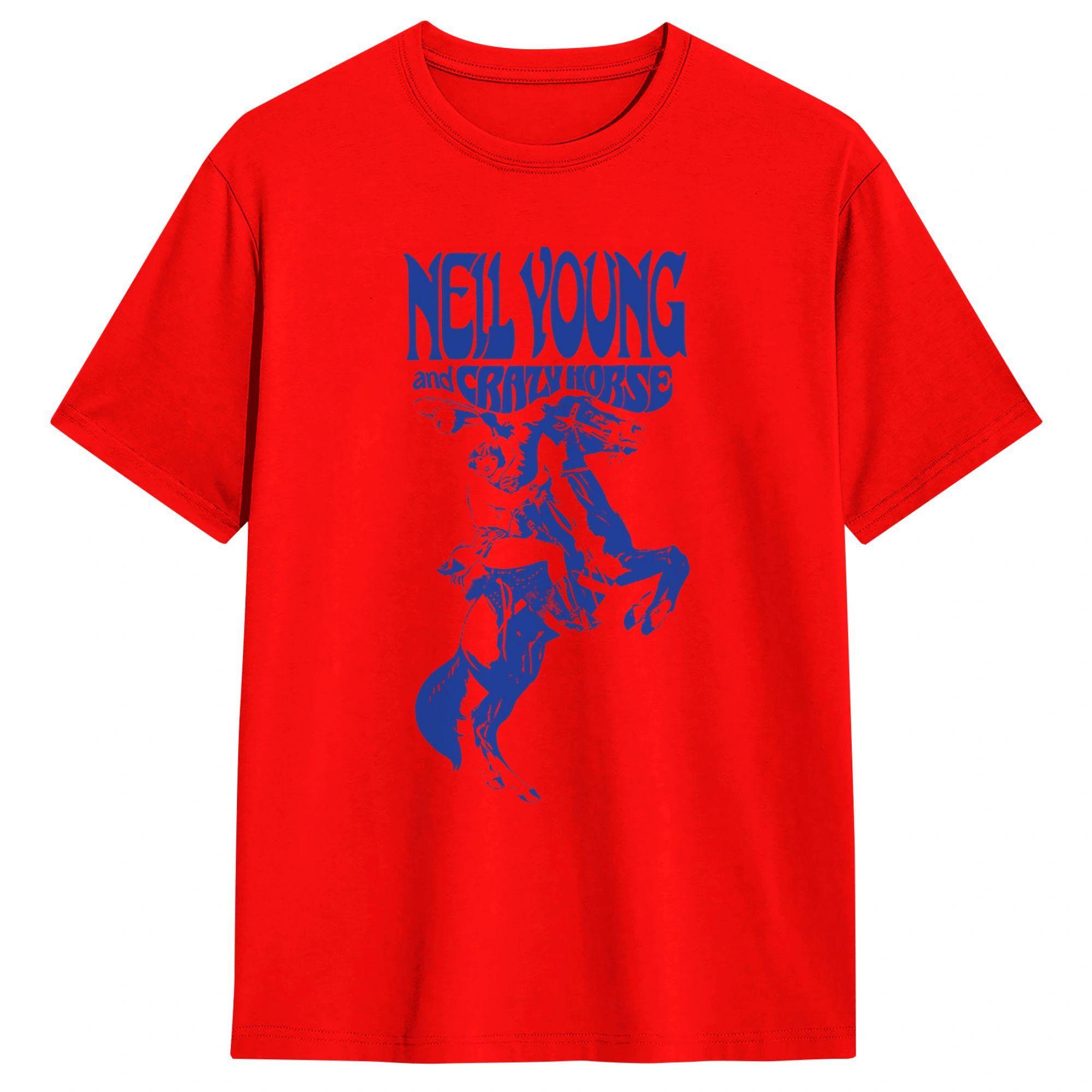 Crazy Horse Neil T Shirt Summer Vintage TShirts 100 Cotton Popular Tee Shirt For Men Casual Clothes S
Crazy Horse Neil T Shirt Summer Vintage TShirts 100 Cotton Popular Tee Shirt For Men Casual Clothes S