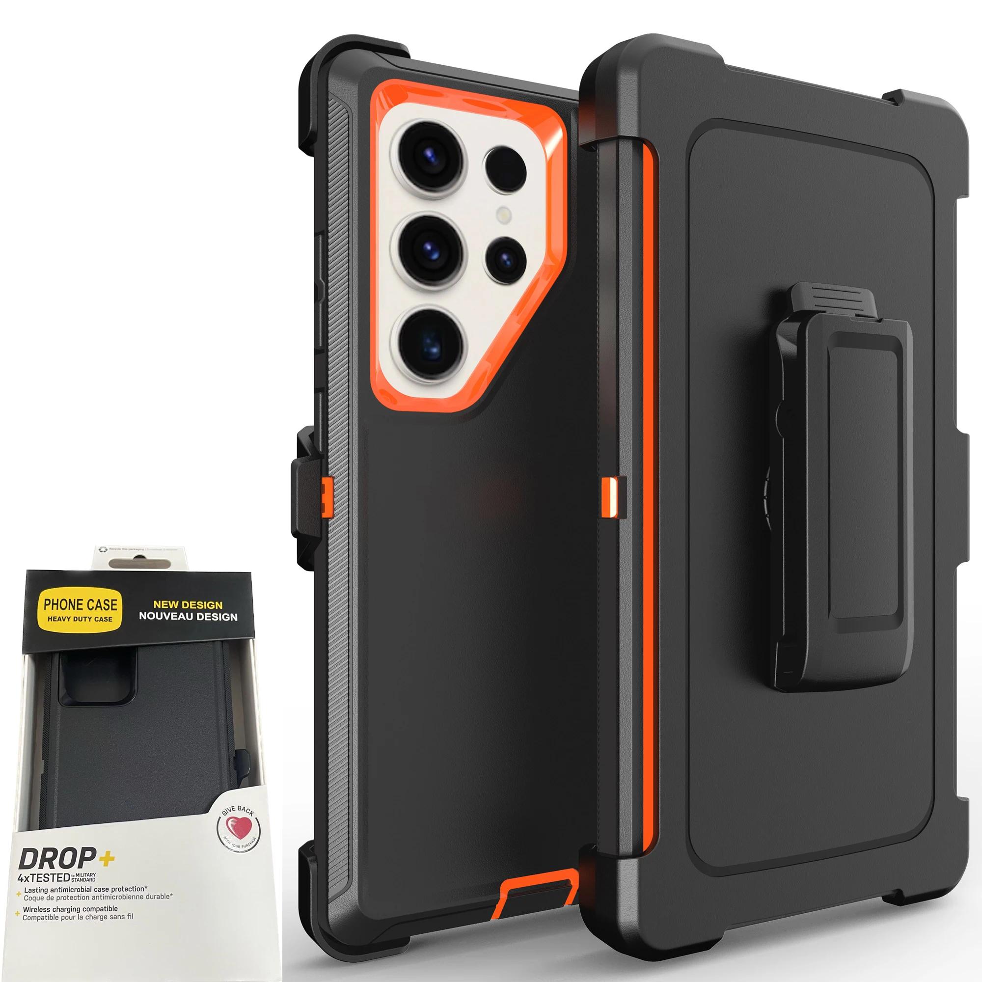Надміцний протиударний чохол 3в1 Otter Armor Box для Samsung Galaxy S25 Ultra S24 S23 S22 S21 S20 Plus Note20 з кліпсою для ременя S21
Надміцний протиударний чохол 3в1 Otter Armor Box для Samsung Galaxy S25 Ultra S24 S23 S22 S21 S20 Plus Note20 з кліпсою для ременя S21