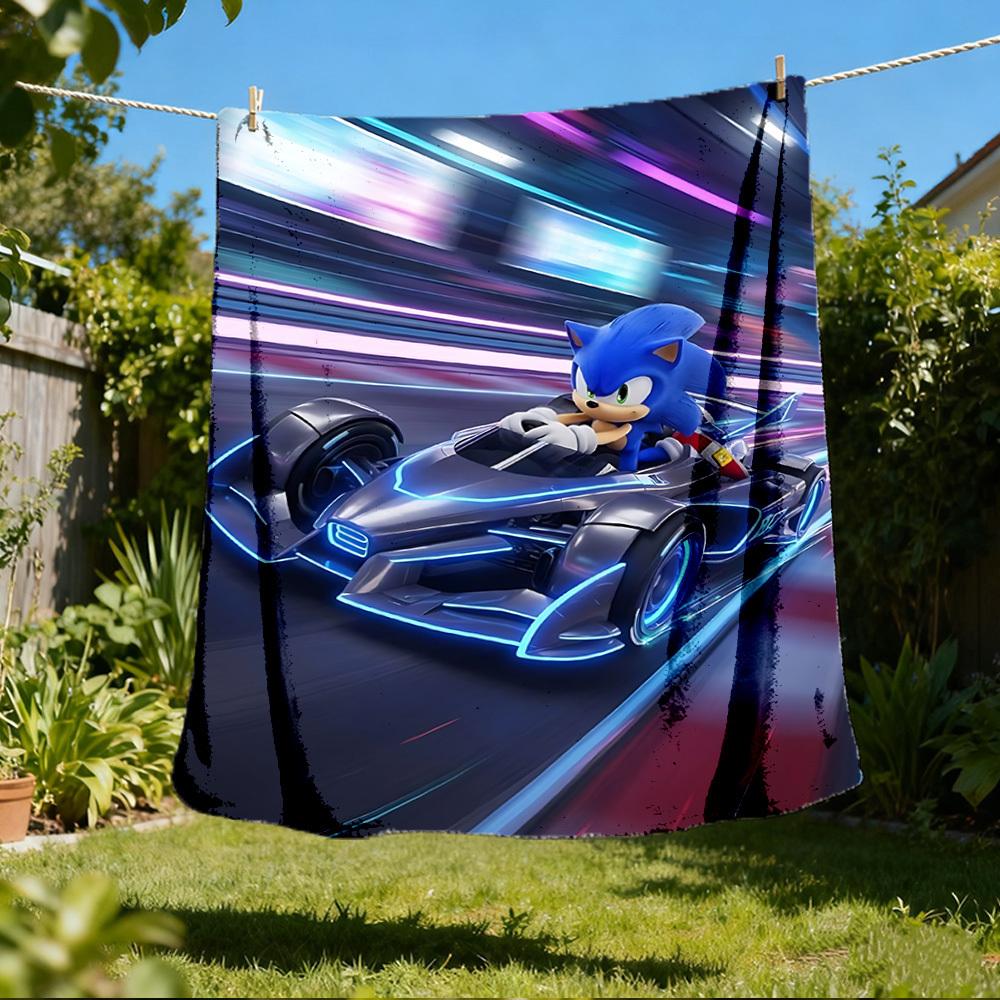 1 шт. Персонализированное фланелевое одеяло Sonic для улицы, Мягкое, Легкое, Персонализированное фланелевое одеяло, Цифровая печать, 80x120cm
1 шт. Персонализированное фланелевое одеяло Sonic для улицы, Мягкое, Легкое, Персонализированное фланелевое одеяло, Цифровая печать, 80x120cm