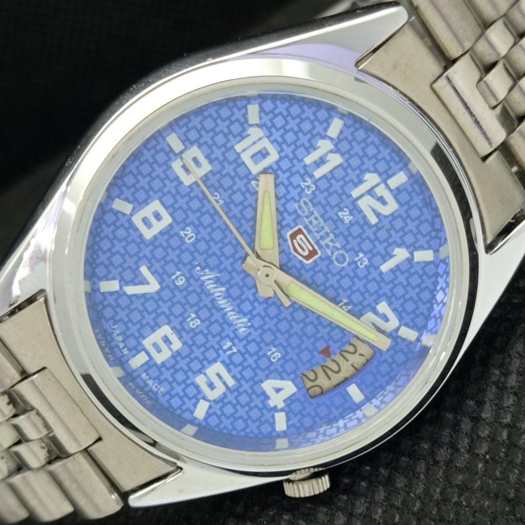 ВОССТАНОВЛЕННЫЕ ВИНТАЖНЫЕ SEIKO 5 AUTO 7009A ЯПОНИЯ МУЖСКИЕ СИНИЕ ЧАСЫ С ДАТОЙ 593a-a311203-2 SKU593a-a311203
ВОССТАНОВЛЕННЫЕ ВИНТАЖНЫЕ SEIKO 5 AUTO 7009A ЯПОНИЯ МУЖСКИЕ СИНИЕ ЧАСЫ С ДАТОЙ 593a-a311203-2 SKU593a-a311203