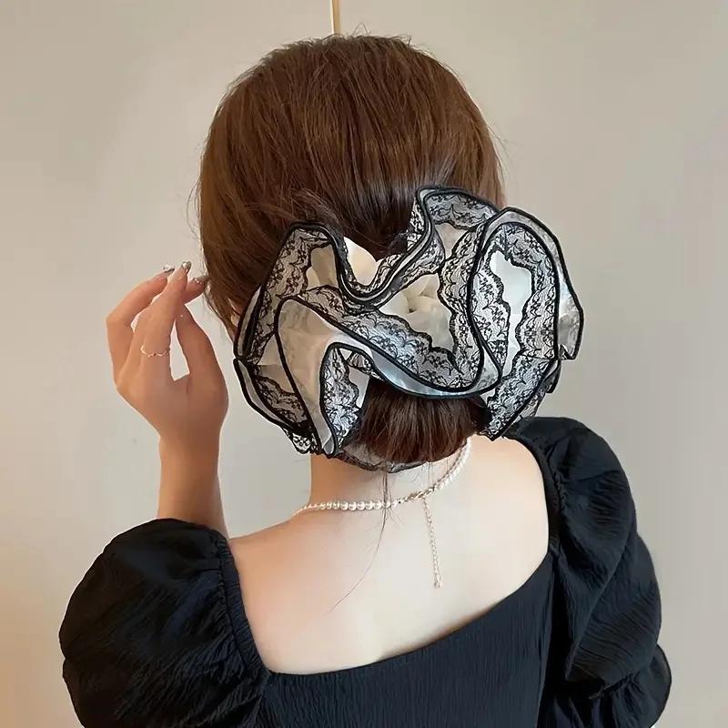 Французское кружево Сосиска Повязка для волос Женская Элегантная Двухслойная Сетка Ободок Модная Резинка для волос Резинка Аксессуары для волос для девочки
Французское кружево Сосиска Повязка для волос Женская Элегантная Двухслойная Сетка Ободок Модная Резинка для волос Резинка Аксессуары для волос для девочки
