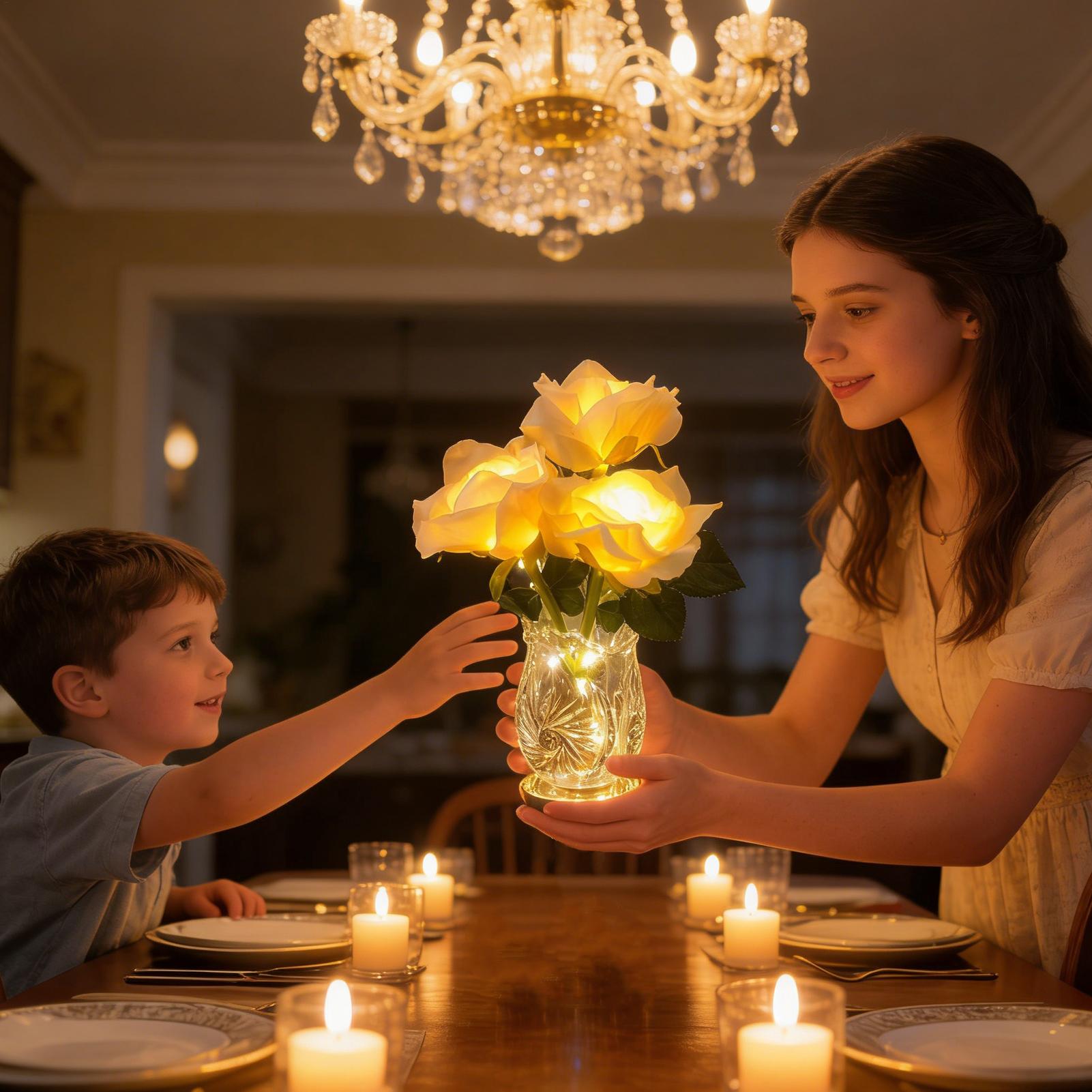 Flower Lamp Adjustable Brightness Romantic Decorative Landscape Flower Lights For Bedside Bedrooms Nursery Living Room Den рожевий
Flower Lamp Adjustable Brightness Romantic Decorative Landscape Flower Lights For Bedside Bedrooms Nursery Living Room Den рожевий
