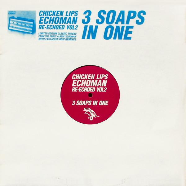 12inch Record CHICKEN LIPS - Echoman Re-Echoed Vol 2: 3 Soaps In KS79 Kingsize 2003 UK Dance & Electronica Used
12inch Record CHICKEN LIPS - Echoman Re-Echoed Vol 2: 3 Soaps In KS79 Kingsize 2003 UK Dance & Electronica Used