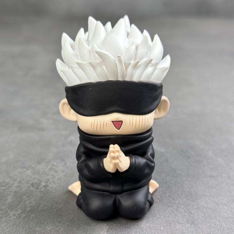 Q Version Jujutsu Kaisen Sitting Pose Car Dashboard Figures: Yuji Itadori, Nobara Kugisaki, Megumi Fushiguro Anime Ornaments.
Q Version Jujutsu Kaisen Sitting Pose Car Dashboard Figures: Yuji Itadori, Nobara Kugisaki, Megumi Fushiguro Anime Ornaments.