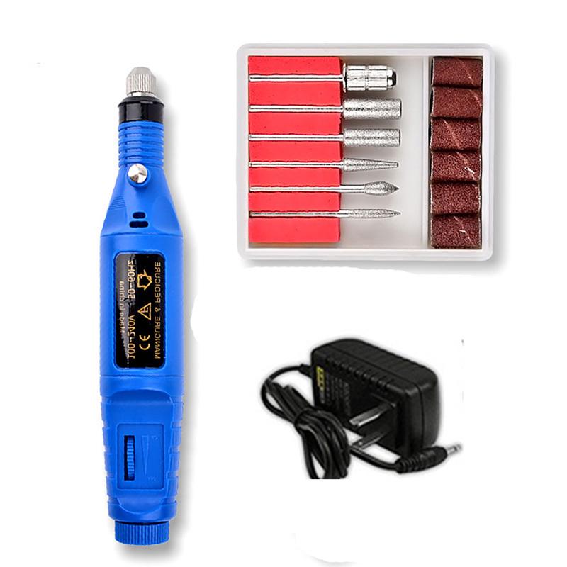 LWN Mini Professional Electric Nail Kit Manicure Pedicure Tool Exquisite Nail Polisher Grinder
LWN Mini Professional Electric Nail Kit Manicure Pedicure Tool Exquisite Nail Polisher Grinder