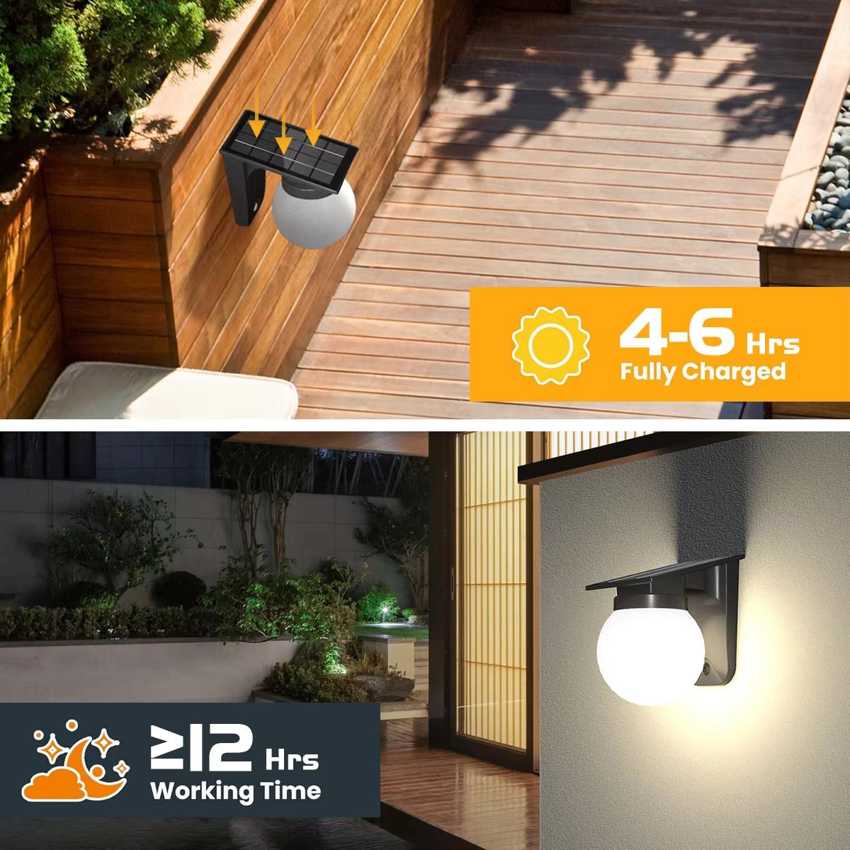 Solar Wall Light 3 Color Adjustable Outdoor IP65 Waterproof Garden Patio Ambiance Lamp Type A
Solar Wall Light 3 Color Adjustable Outdoor IP65 Waterproof Garden Patio Ambiance Lamp Type A