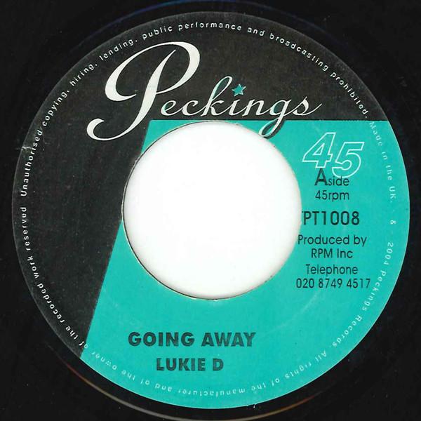 7inch Record LUKIE D JOSEPH COTTON Going Away Loving You Want PT1008 Peckings Record 2004 UK Reggae Ska Dub Used
7inch Record LUKIE D JOSEPH COTTON Going Away Loving You Want PT1008 Peckings Record 2004 UK Reggae Ska Dub Used