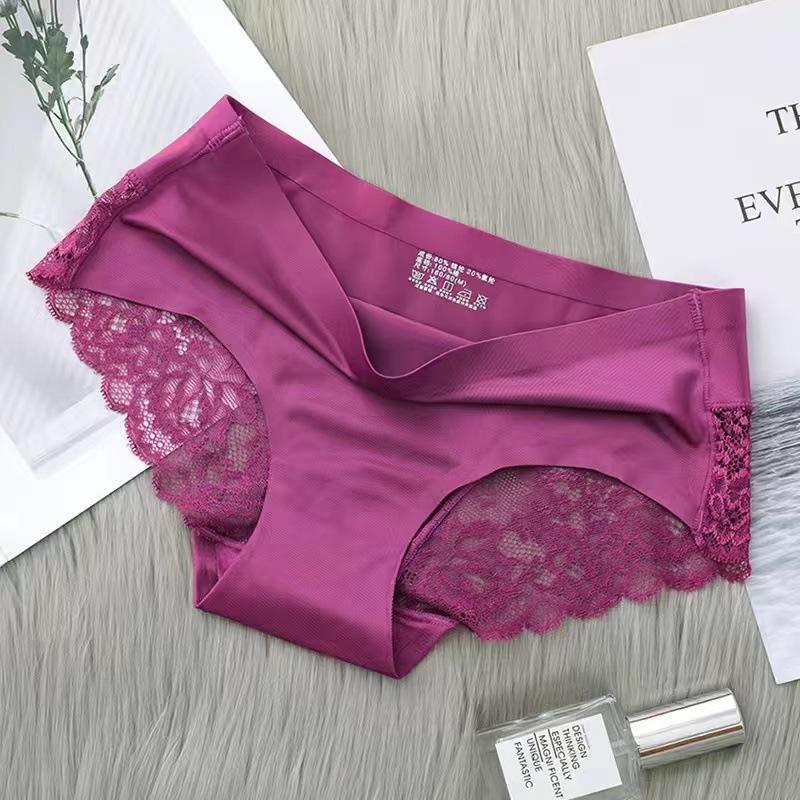 Breathable Soft Transparent Triangle Panties Women Underwear Lightweight Comfortable Seamless Design Stretch Fabric M фиолетовый
Breathable Soft Transparent Triangle Panties Women Underwear Lightweight Comfortable Seamless Design Stretch Fabric M фиолетовый
