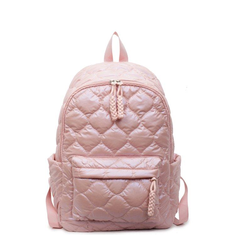 Простий дизайн стьобаний рюкзак Повсякденний рюкзак для жінок Легкий Класичний стиль Ідеально підходить для школи Подорожей Дороги на роботу та Модних образів 30cm×15cm×43cm рожевий
Простий дизайн стьобаний рюкзак Повсякденний рюкзак для жінок Легкий Класичний стиль Ідеально підходить для школи Подорожей Дороги на роботу та Модних образів 30cm×15cm×43cm рожевий