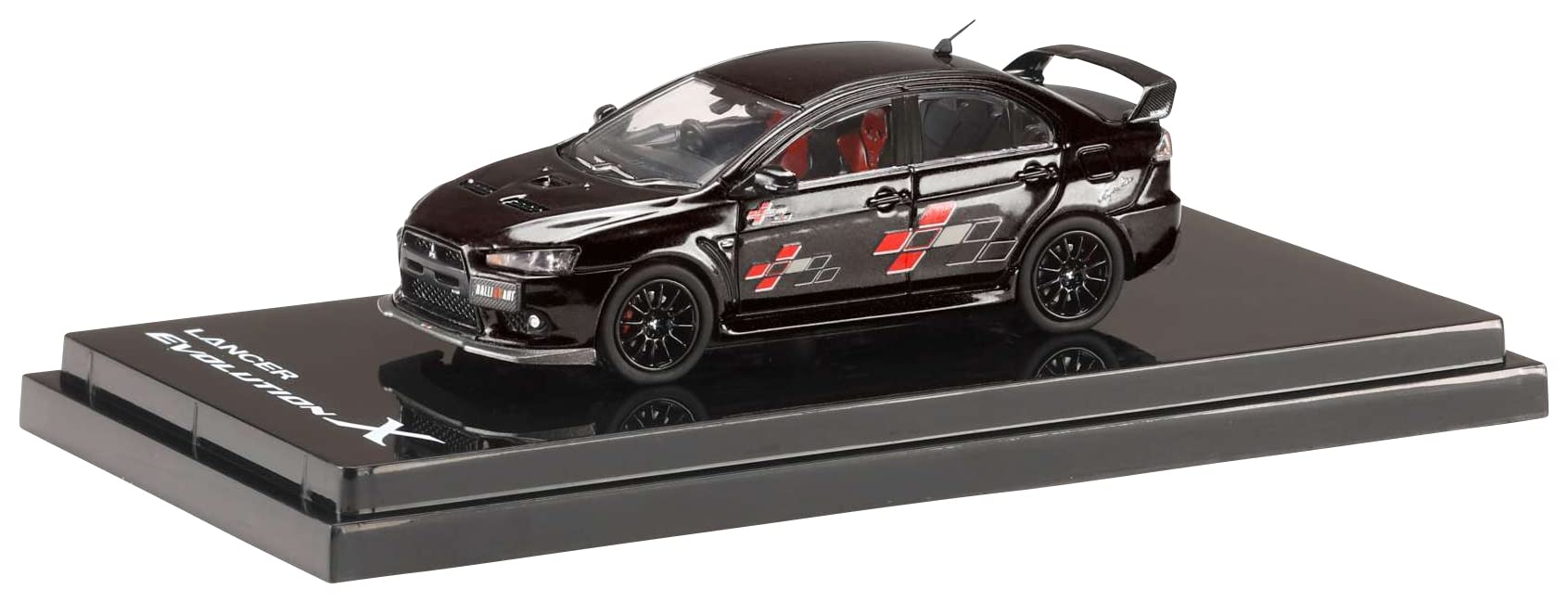HobbyJAPAN Mitsubishi Lancer Evolution 10 Ralliart Черный перламутр 1/64
HobbyJAPAN Mitsubishi Lancer Evolution 10 Ralliart Черный перламутр 1/64