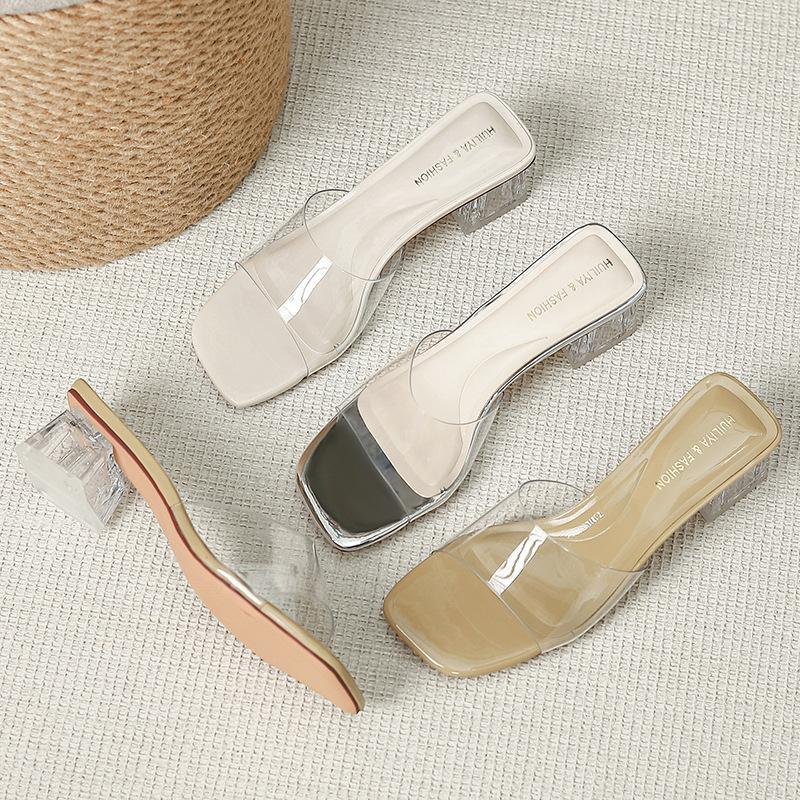 Huiliya crystal heel thick heel high heel transparent belt one-word drag women s PVC cool slippers women s sandals J 2609-7 35 абрикосовий
Huiliya crystal heel thick heel high heel transparent belt one-word drag women s PVC cool slippers women s sandals J 2609-7 35 абрикосовий