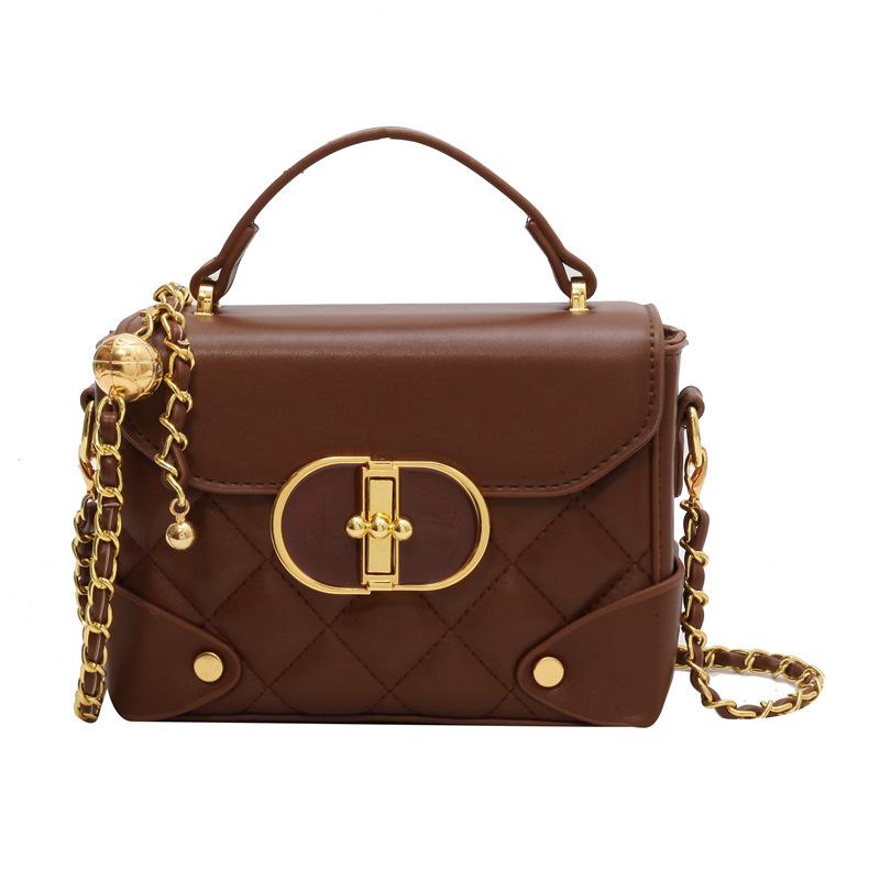 Новая сумка женская сумка модный высококлассный дизайн тренд универсальная маленькая квадратная сумка на одно плечо через плечо темно-коричневого
Новая сумка женская сумка модный высококлассный дизайн тренд универсальная маленькая квадратная сумка на одно плечо через плечо темно-коричневого