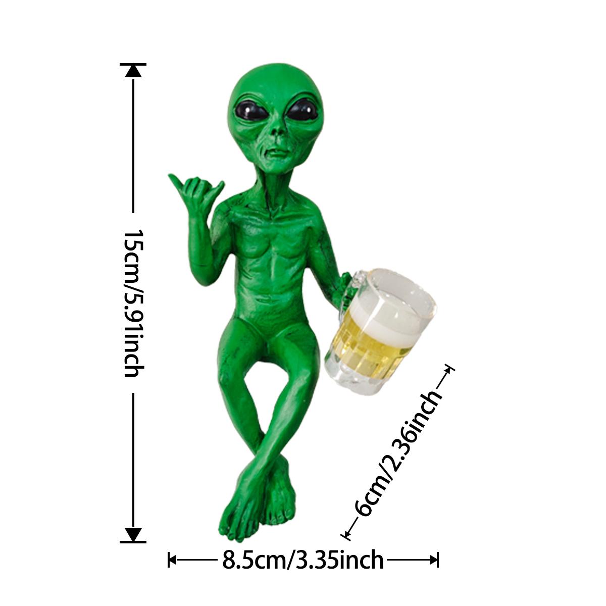 Alien Toast Ornament, Creative & Funny Wine Cabinet Decoration, Holiday Gift, Home Decor Accessory
Alien Toast Ornament, Creative & Funny Wine Cabinet Decoration, Holiday Gift, Home Decor Accessory