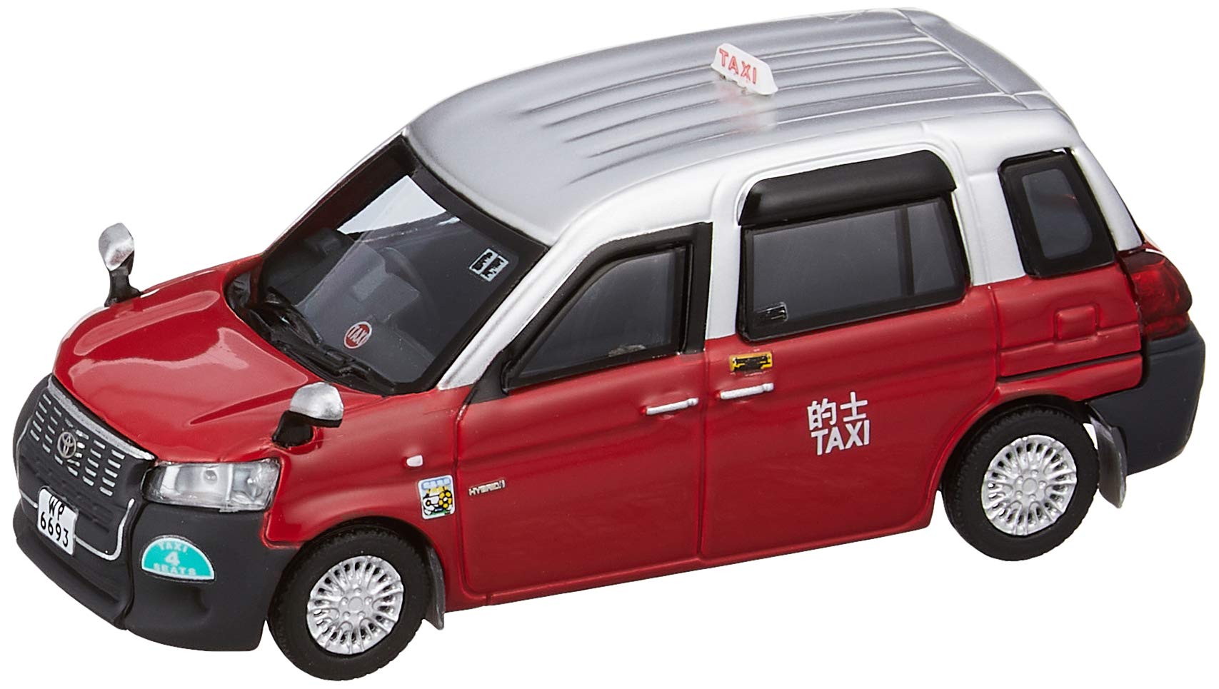 МОДЕЛЬ 1 Toyota Comfort Hybrid Taxi Версия для Гонконга JPN TAXI Красный Готовый продукт 1/64 C-33101
МОДЕЛЬ 1 Toyota Comfort Hybrid Taxi Версия для Гонконга JPN TAXI Красный Готовый продукт 1/64 C-33101