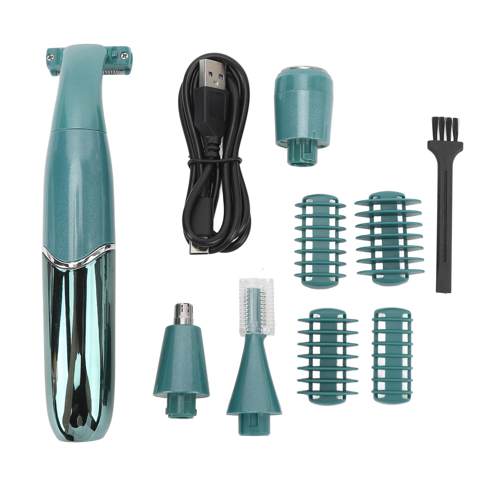 Women Body Hair Trimmer 4 in 1 USB Rechargeable Portable Ladies Facial Nose Hair Remover for
Women Body Hair Trimmer 4 in 1 USB Rechargeable Portable Ladies Facial Nose Hair Remover for
