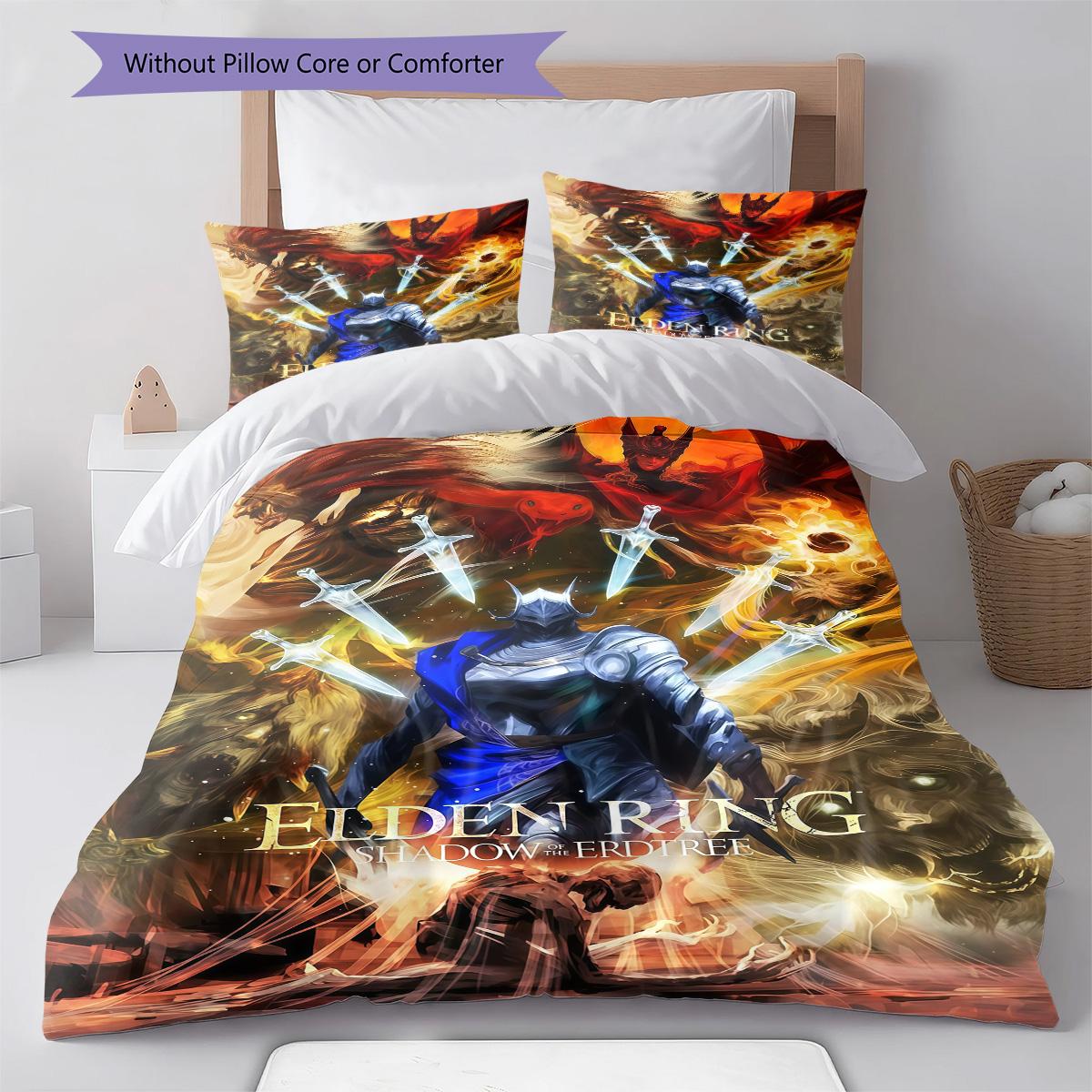 Souls series ,Pattern Bedding Quilt Set Quilt Cover Pillowcase Home Decoration Birthday Gift (1 * duvet cover + 2 * pillowcase, without core) 135x200cm
Souls series ,Pattern Bedding Quilt Set Quilt Cover Pillowcase Home Decoration Birthday Gift (1 * duvet cover + 2 * pillowcase, without core) 135x200cm