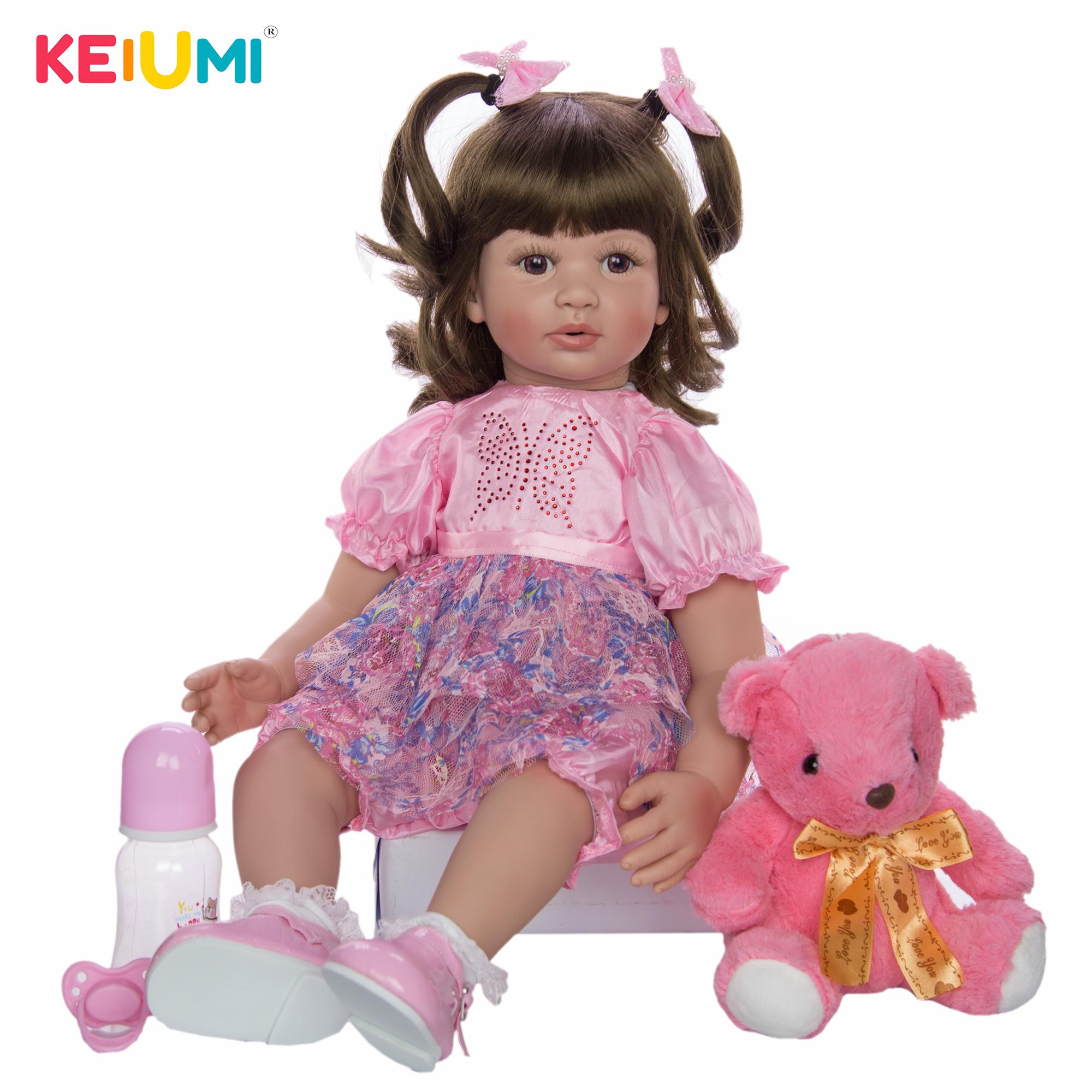 KEIUMI 24 дюйма куклы реборн 60 см тканевое тело для новорожденных девочек игрушки принцесса Boneca кукла для продажи детский подарок на день рождения собирать
KEIUMI 24 дюйма куклы реборн 60 см тканевое тело для новорожденных девочек игрушки принцесса Boneca кукла для продажи детский подарок на день рождения собирать
