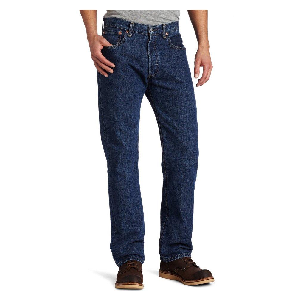 Levi s 501-0194 Button Fly Straight Jeans Dark Stonewash W32L32
Levi s 501-0194 Button Fly Straight Jeans Dark Stonewash W32L32
