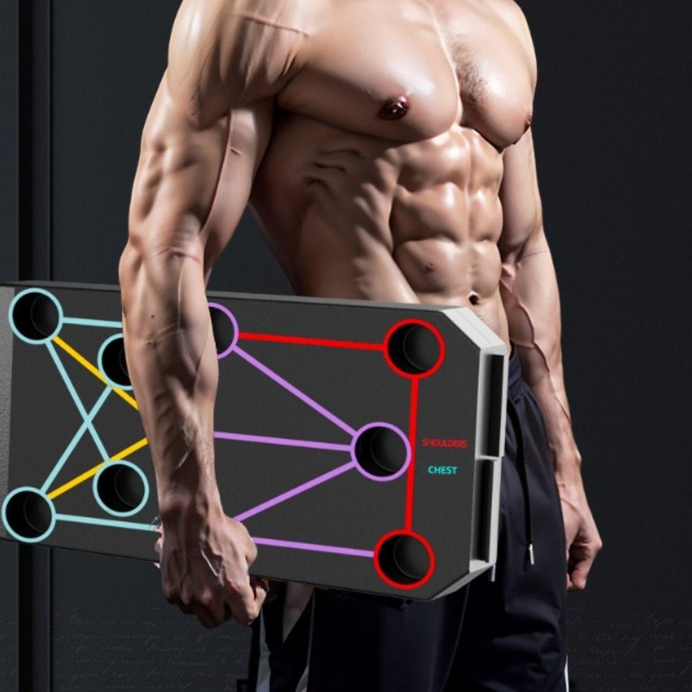 Adjustable Home Exercise Equipment Multifunctional Push Up Bar Body Shaping Push-up Board Home Style 2
Adjustable Home Exercise Equipment Multifunctional Push Up Bar Body Shaping Push-up Board Home Style 2
