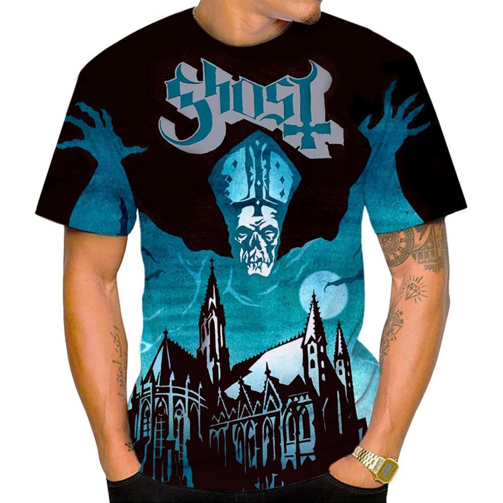 Ghost Band 3D Print T-shirts Men Women Cool Streetwear Hip Hop Short Sleeve Tshirt Harajuku Kids Oversized Tops Clothing M
Ghost Band 3D Print T-shirts Men Women Cool Streetwear Hip Hop Short Sleeve Tshirt Harajuku Kids Oversized Tops Clothing M