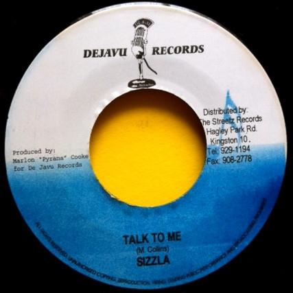 7inch Record SIZZLA - Talk To Me NONE Dejavu Records 2004 Jamaica Reggae, Ska & Dub Used
7inch Record SIZZLA - Talk To Me NONE Dejavu Records 2004 Jamaica Reggae, Ska & Dub Used