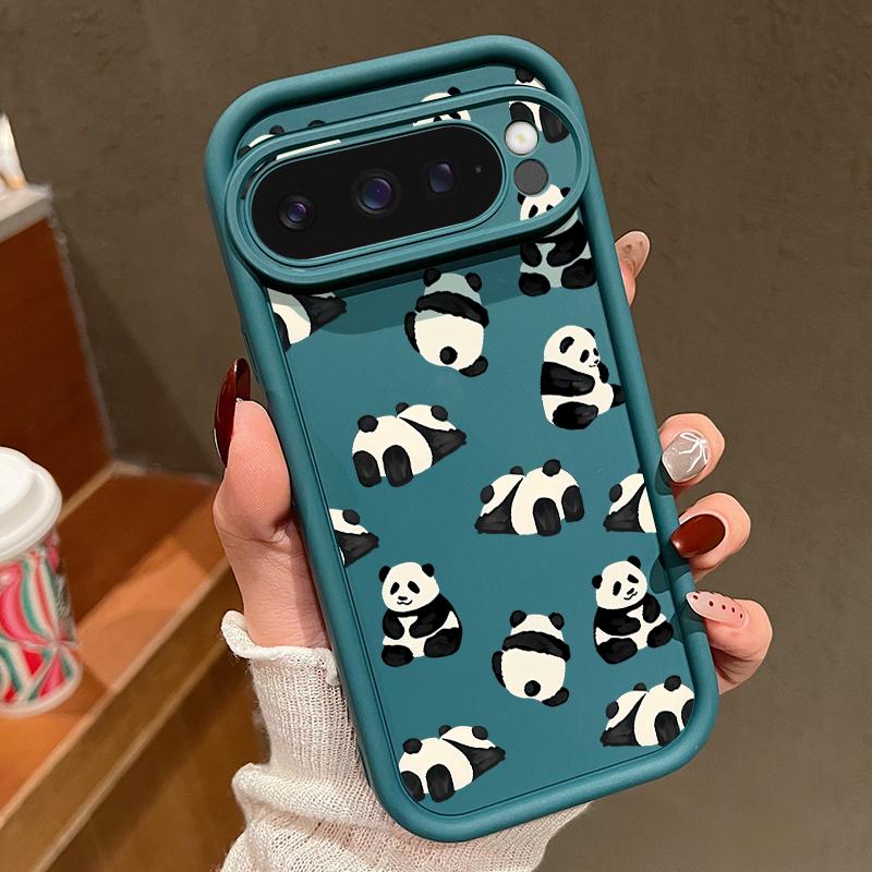 Мягкий матовый чехол для телефона с милым рисунком панд для Google Pixel 9 Pro XL 8 Pro 8A, противоударный защитный чехол-бампер из ТПУ Google Pixel 8 Pro темно-синий
Мягкий матовый чехол для телефона с милым рисунком панд для Google Pixel 9 Pro XL 8 Pro 8A, противоударный защитный чехол-бампер из ТПУ Google Pixel 8 Pro темно-синий