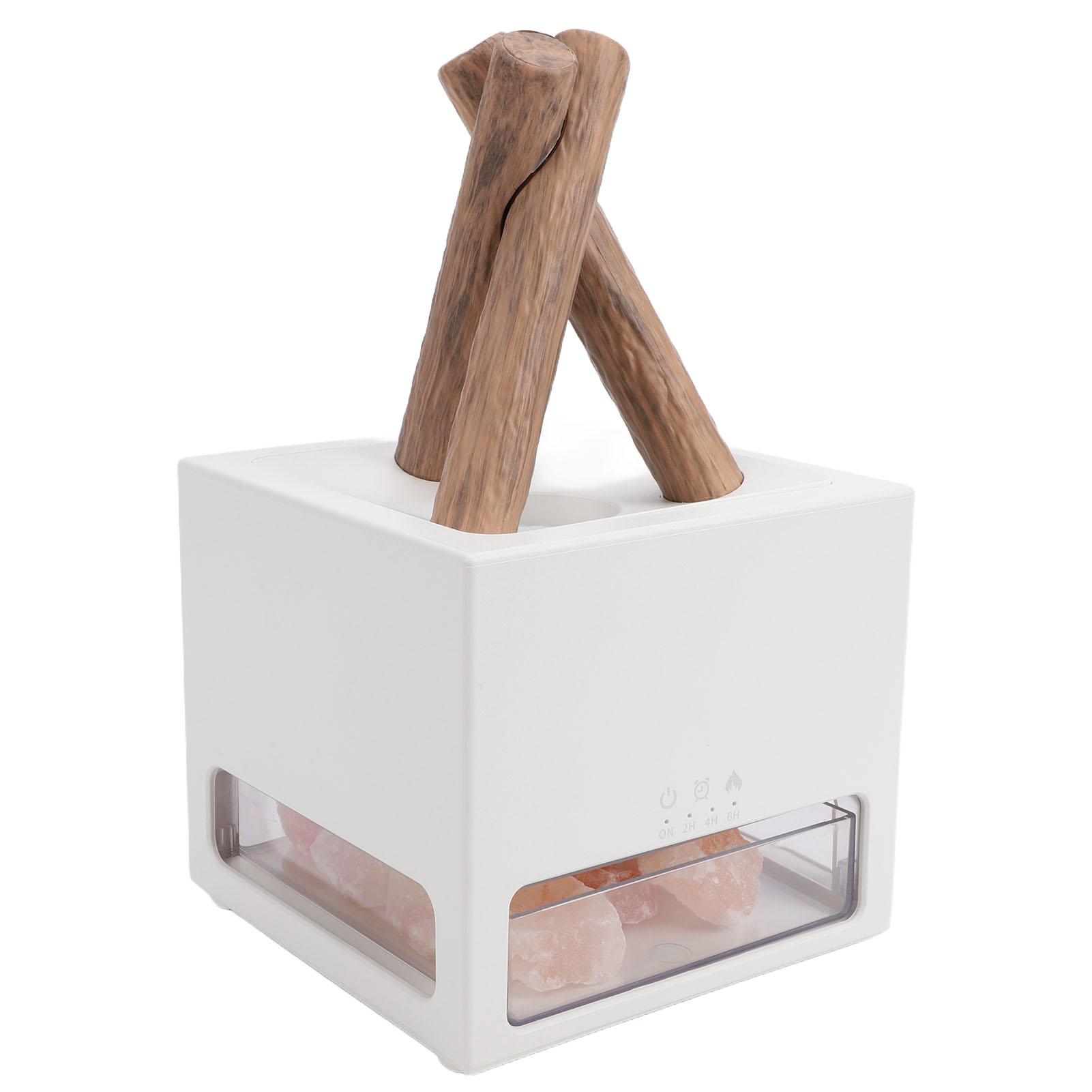 Campfire Flame Fire Diffuser Humidifier USB Aromatherapy Essential Oil Diffuser with Colorful Lights Realistic Rocks
Campfire Flame Fire Diffuser Humidifier USB Aromatherapy Essential Oil Diffuser with Colorful Lights Realistic Rocks