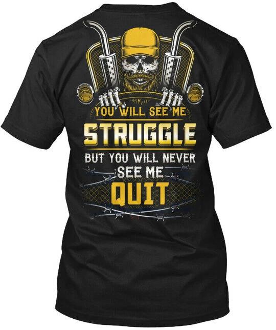 Trucker Will Never Quit T shirt Made in the USA Size S to 5XL XL
Trucker Will Never Quit T shirt Made in the USA Size S to 5XL XL