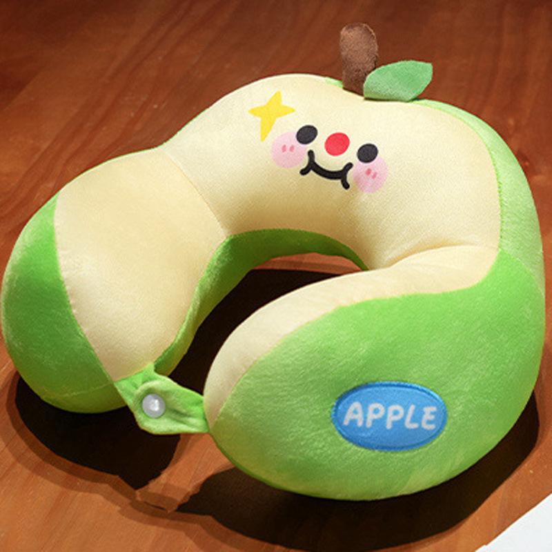 Cartoon Soft Apple U-Shaped Pillow Office Lunch Break Nap Pillow Girls Plane Travel Portable Neck Protector 30*30cm(0.3kg) зелене яблуко кольору
Cartoon Soft Apple U-Shaped Pillow Office Lunch Break Nap Pillow Girls Plane Travel Portable Neck Protector 30*30cm(0.3kg) зелене яблуко кольору