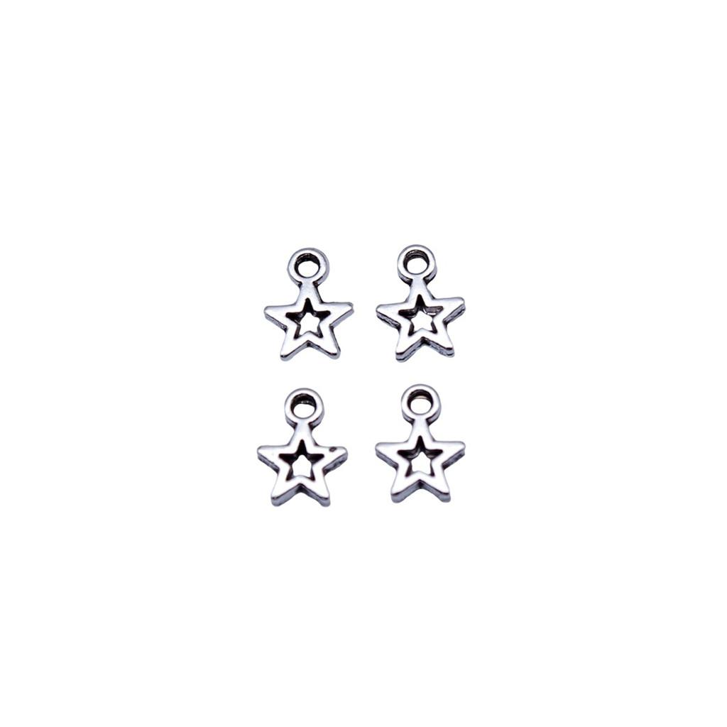 Five-Pointed Star Charms Multi Color Alloy Plain Pendants For Celestial Themed Jewelry A52-40pcs-8.5x6.2mm
Five-Pointed Star Charms Multi Color Alloy Plain Pendants For Celestial Themed Jewelry A52-40pcs-8.5x6.2mm