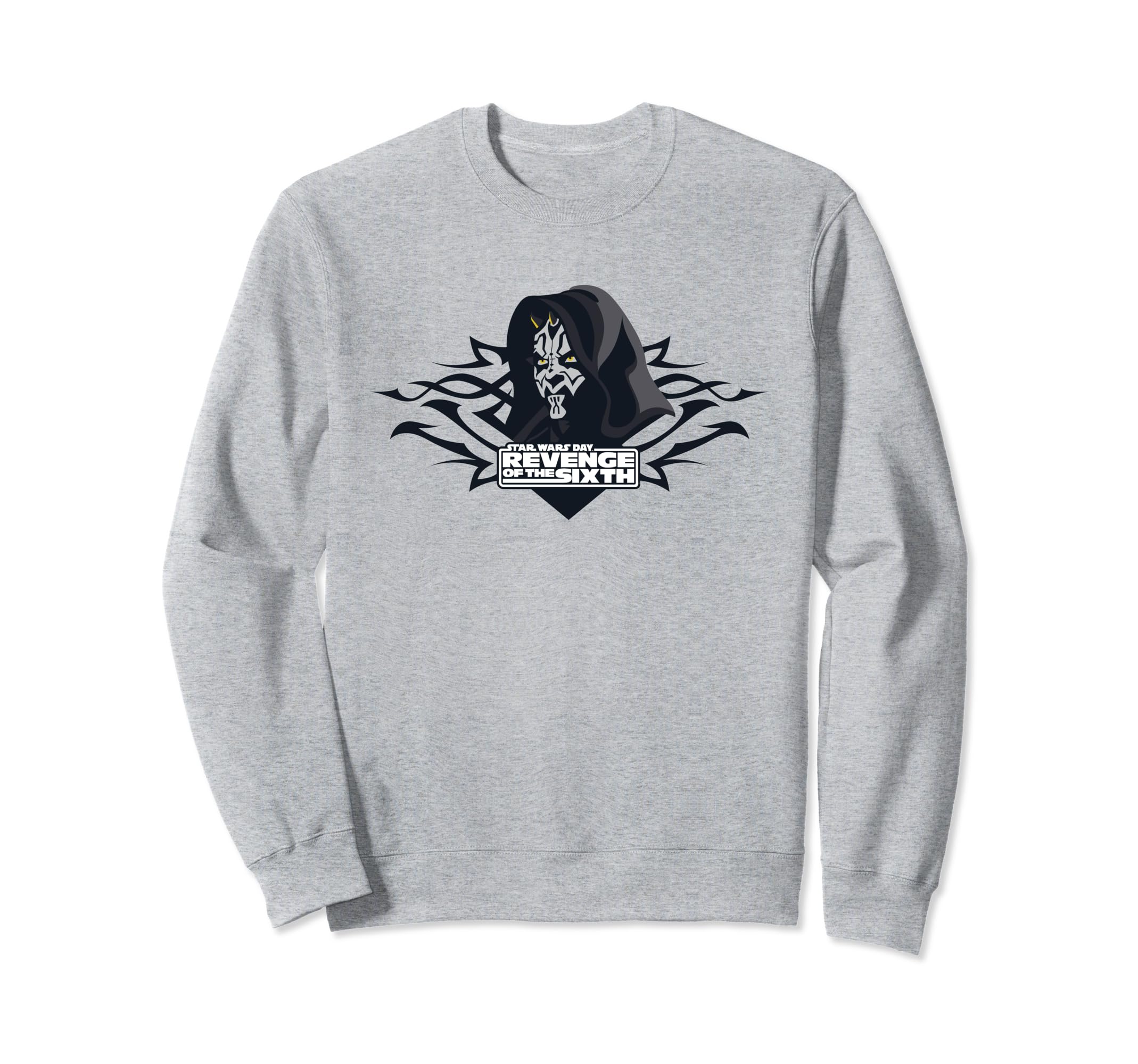 Star Wars Day Revenge of the Sixth May 6th Darth Maul Sweatshirt
Star Wars Day Revenge of the Sixth May 6th Darth Maul Sweatshirt