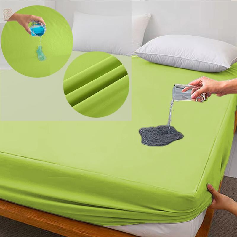 1PC Waterproof Soft Skin Frosting Solid Color Bed Cap Dust Cover Mattress Cover Sheet (Pillow Case And Pillow Core Not Included) 90*100cm+30cm 1 sheet
1PC Waterproof Soft Skin Frosting Solid Color Bed Cap Dust Cover Mattress Cover Sheet (Pillow Case And Pillow Core Not Included) 90*100cm+30cm 1 sheet