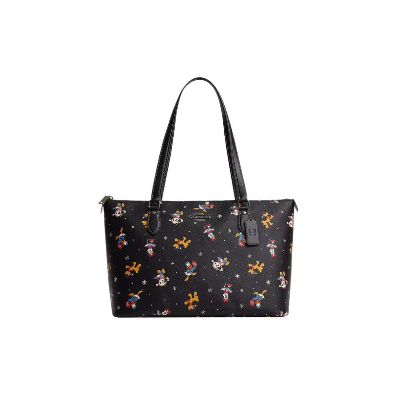 COACH shoulder bag Disney joint model Gallery 37 printed zipper opening large capacity canvas with leather Tote Tote shopping hand large size women s чорний
COACH shoulder bag Disney joint model Gallery 37 printed zipper opening large capacity canvas with leather Tote Tote shopping hand large size women s чорний