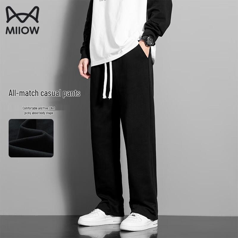MiiOW Men s Winter Warm Straight-Leg Sweatpants L
MiiOW Men s Winter Warm Straight-Leg Sweatpants L