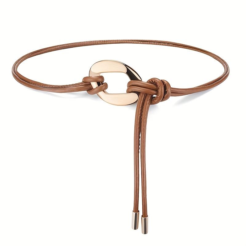 Elegant ladies tie knot belts, retro thin waistbands, fashionable decorative dresses, shirts, coats and overcoats with belts коричневый
Elegant ladies tie knot belts, retro thin waistbands, fashionable decorative dresses, shirts, coats and overcoats with belts коричневый