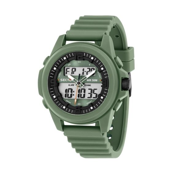 Sector Ex-48 Silicone Strap Green Dial Quartz R3251302004 Men s Watch зелений
Sector Ex-48 Silicone Strap Green Dial Quartz R3251302004 Men s Watch зелений