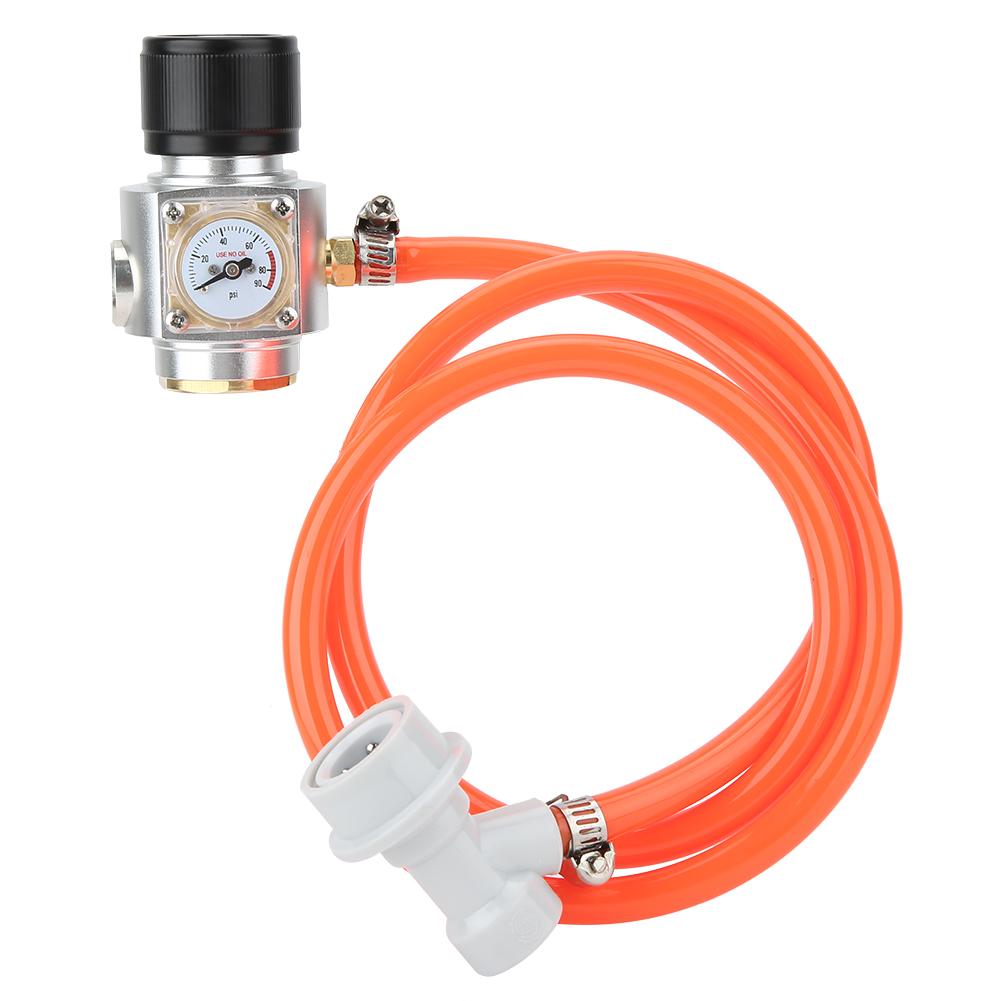 Tr21x4 Thread CO2 Charger Kit Gas Regulator with Hose Accessories for Soda Beer Keg Brewing
Tr21x4 Thread CO2 Charger Kit Gas Regulator with Hose Accessories for Soda Beer Keg Brewing