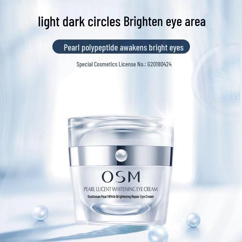 Oushiman Pearl White Eye Cream 20g - Reduces Fine Lines, Whitens, Brightens, Hydrates & Moisturizes
Oushiman Pearl White Eye Cream 20g - Reduces Fine Lines, Whitens, Brightens, Hydrates & Moisturizes