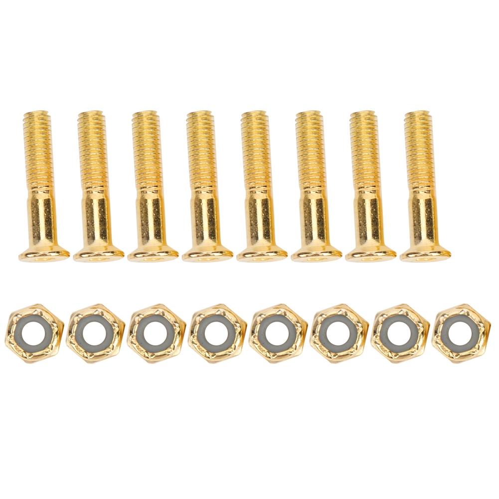 MS33018 Aluminium Alloy Professional Durable 25mm Skateboard Nail with Nut AccessoryGolden
MS33018 Aluminium Alloy Professional Durable 25mm Skateboard Nail with Nut AccessoryGolden