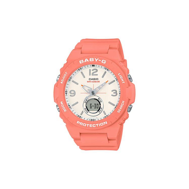 Casio Baby-G Series Fashion Trend Vitality Street Classic Pointer Dual Display Waterproof Quartz Movement Resin Strap Women watches BGA-260-4APR Orange
Casio Baby-G Series Fashion Trend Vitality Street Classic Pointer Dual Display Waterproof Quartz Movement Resin Strap Women watches BGA-260-4APR Orange