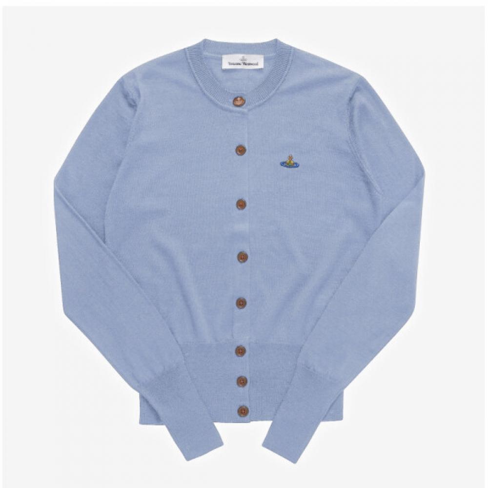 Vivienne Westwood Wool Silk Cardigan Bea Orb Logo S
Vivienne Westwood Wool Silk Cardigan Bea Orb Logo S
