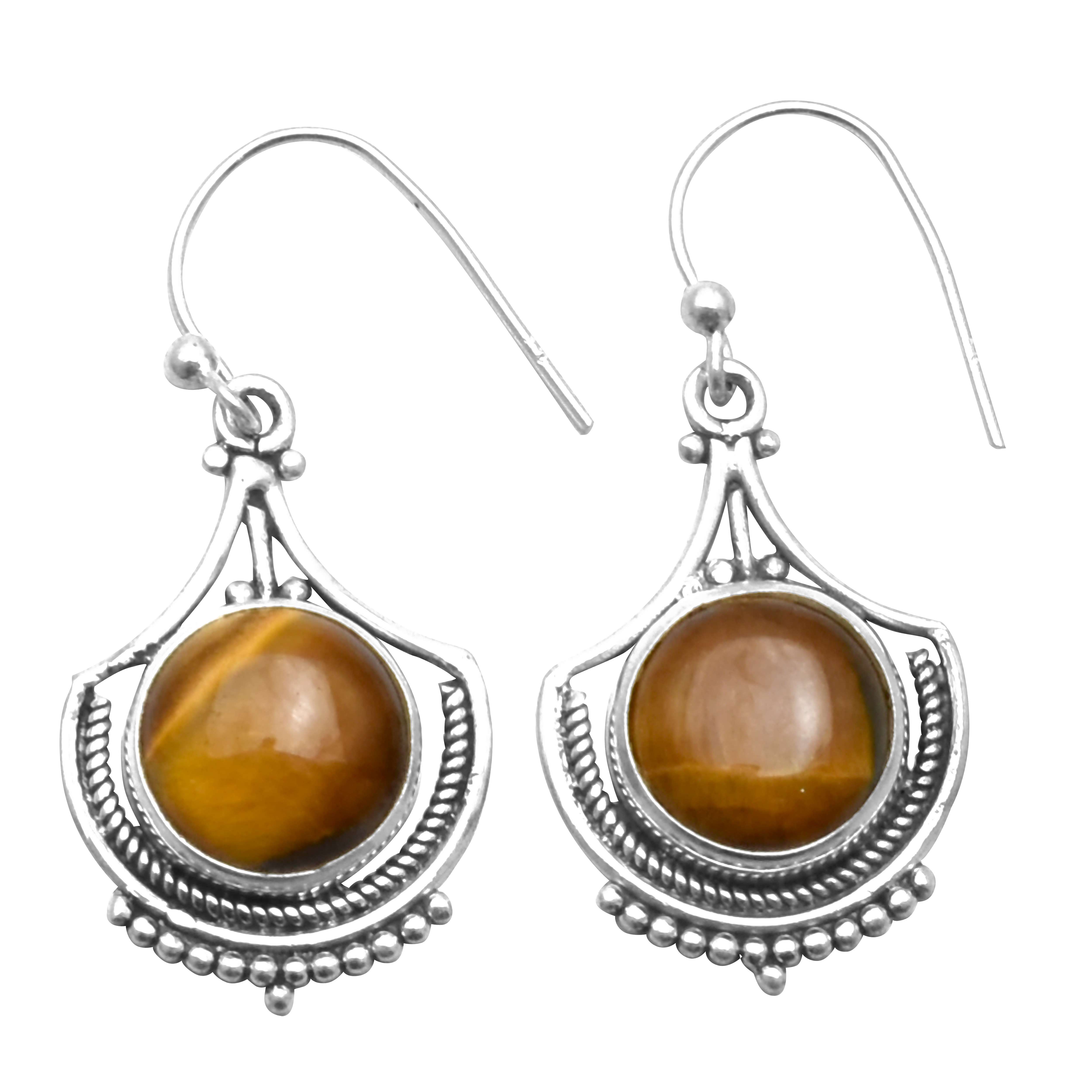 Tiger Eye Gemstone Earrings Solid 925 Sterling Silver Handmade Earrings Jewelry Gift For Women And Girls E-3437 
Tiger Eye Gemstone Earrings Solid 925 Sterling Silver Handmade Earrings Jewelry Gift For Women And Girls E-3437
