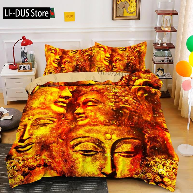 2022 Smile Buddha King Queen Bedding Set 2/3 Pcs Duvet Cover With Zipper Closure Sing Double Twin Size Drop Shipping 135x200cm
2022 Smile Buddha King Queen Bedding Set 2/3 Pcs Duvet Cover With Zipper Closure Sing Double Twin Size Drop Shipping 135x200cm